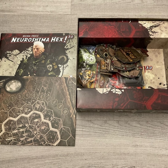 NEUROSHIMA HEX! 3.0 Board Game by Portal Games Complete - Picture 3 of 3